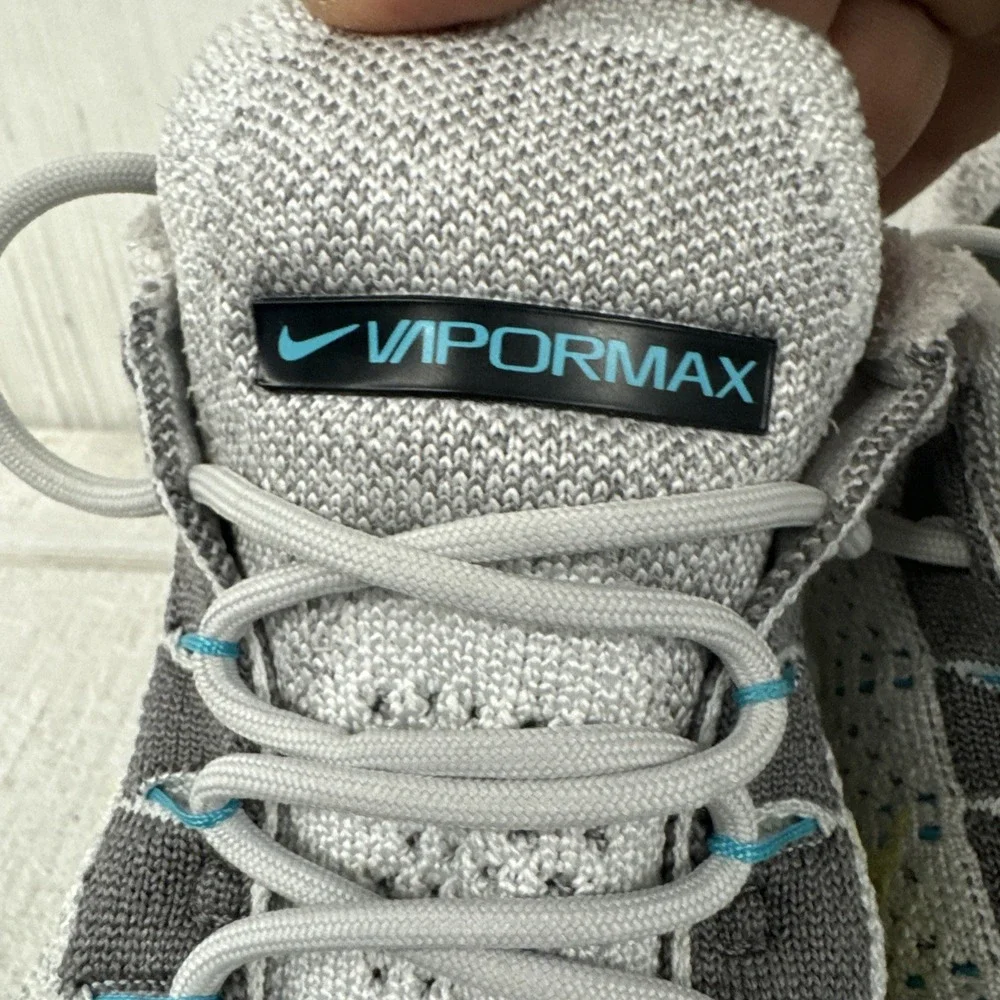 Nike Air VaporMax 2023 FK Flyknit Gray Men's Sneakers Shoes Size 12.5 DV1678-004